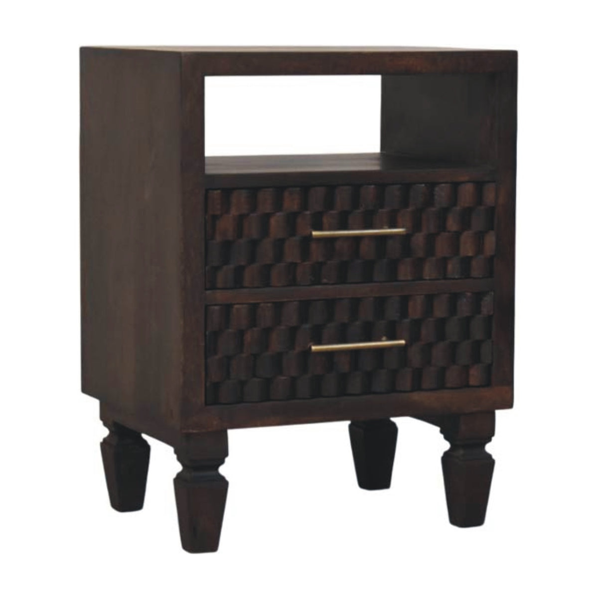 Cadiz Carved Bedside Table