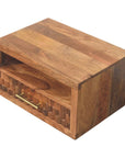 Cadiz Carved Slot-Drawer Bedside