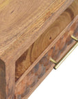 Cadiz Carved Slot-Drawer Bedside