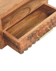 Cadiz Carved Slot-Drawer Bedside