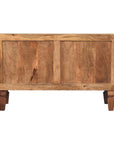 Cadiz Carved Entryway Shoe Cabinet