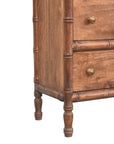 Bamboo Carved 3-Drawer Chest