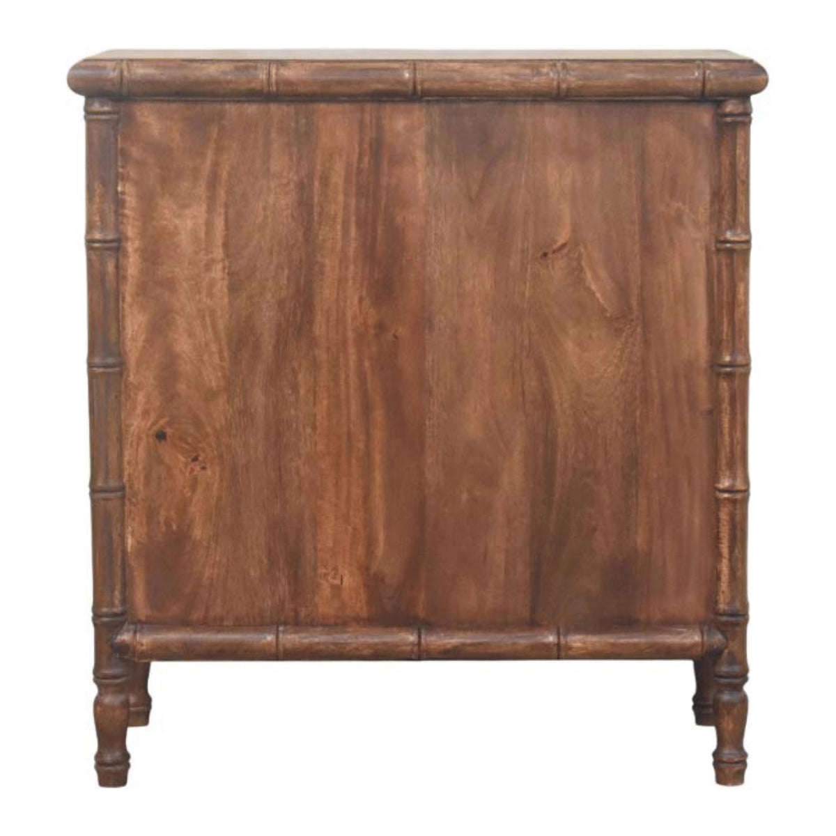 Bamboo Carved 3-Drawer Chest