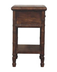 Bamboo Carved Bedside Table