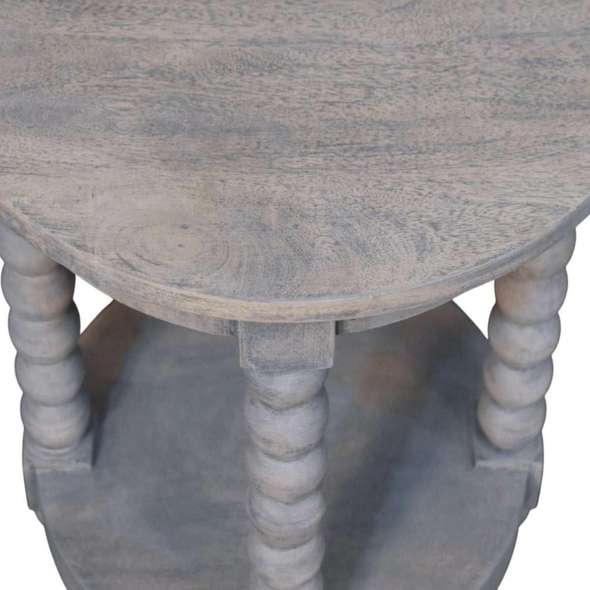 Spindle Washed Round Table
