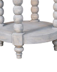 Spindle Washed Round Table