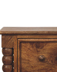 Spindle Amber Bedside