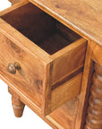 Spindle Amber Bedside