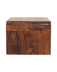 Avora Wall-Mounted Chestnut Bedside