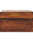 Avora Wall-Mounted Chestnut Bedside