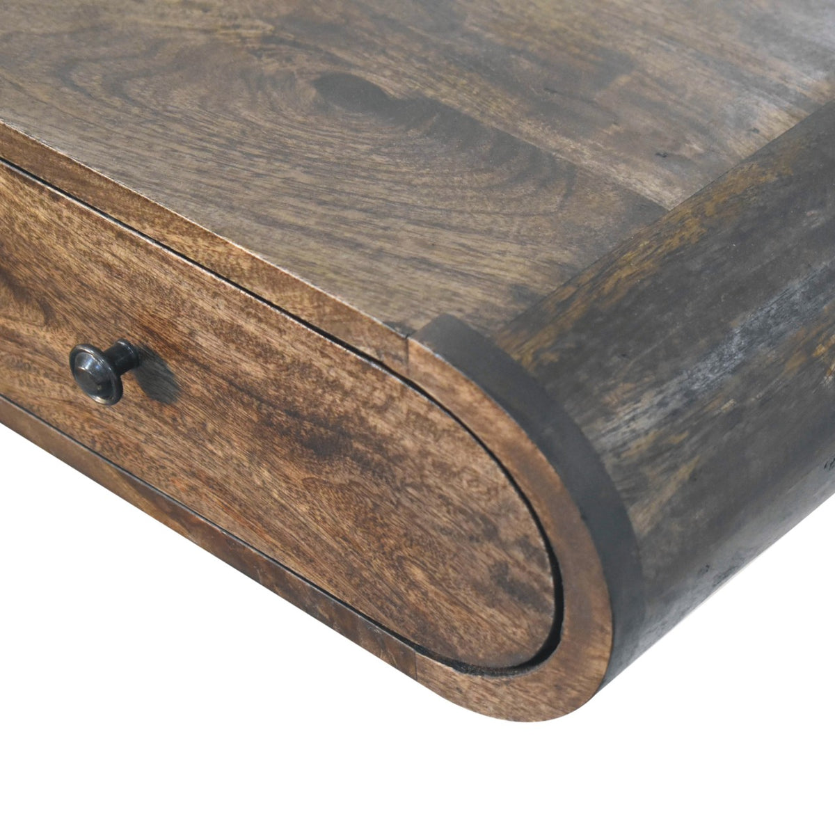 Sculpted 2 Drawer Wall Console