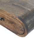 Sculpted 2 Drawer Wall Console