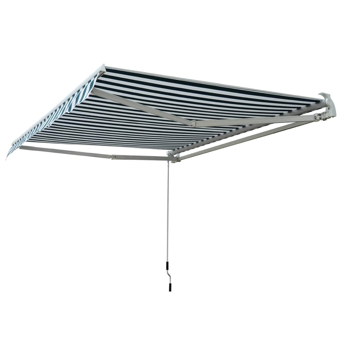 Aosom 8.2ft x 6.6ft Retractable Awning Sunshade Shelter Canopy for Patio Outdoor Deck, image 12