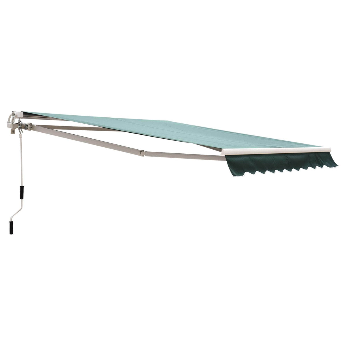 Aosom 8.2ft x 6.6ft Retractable Awning Sunshade Shelter Canopy for Patio Outdoor Deck, image 7