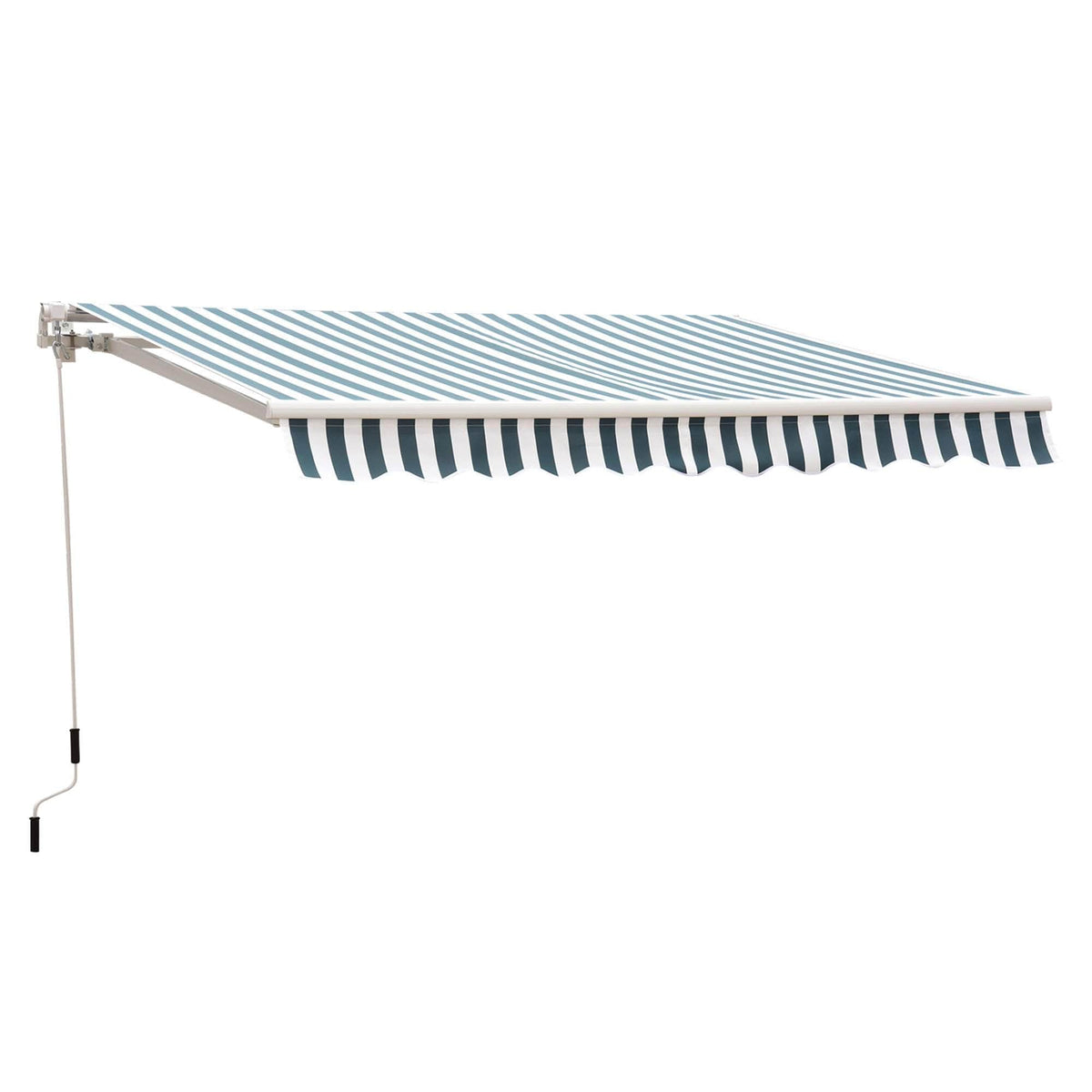Aosom 8.2ft x 6.6ft Retractable Awning Sunshade Shelter Canopy for Patio Outdoor Deck, image 9