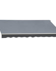 Aosom 8.2ft x 6.6ft Retractable Awning Sunshade Shelter Canopy for Patio Outdoor Deck, image 21