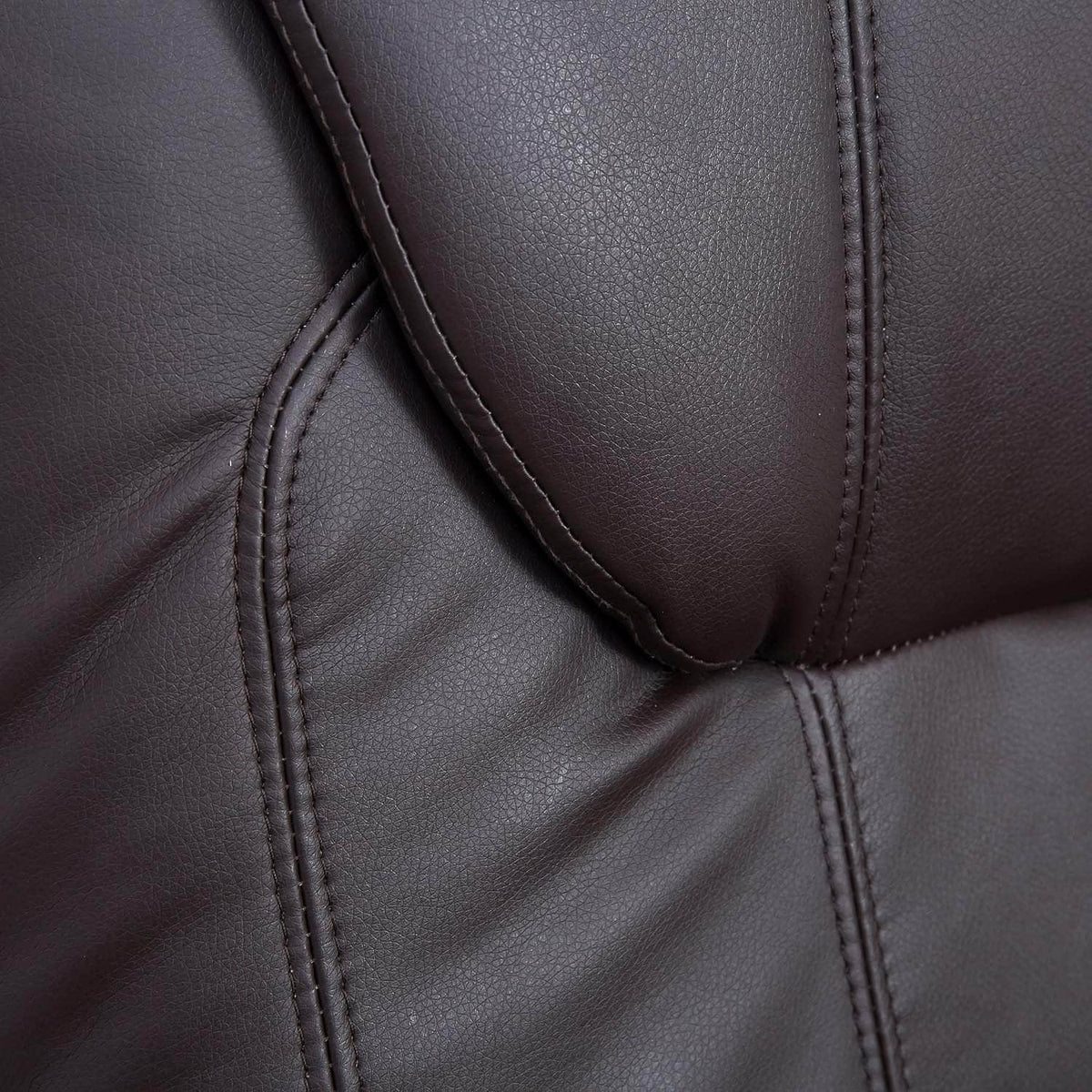 Aosom Brown Faux Leather Power Lift Reclining Chair with Remote Control, image 9