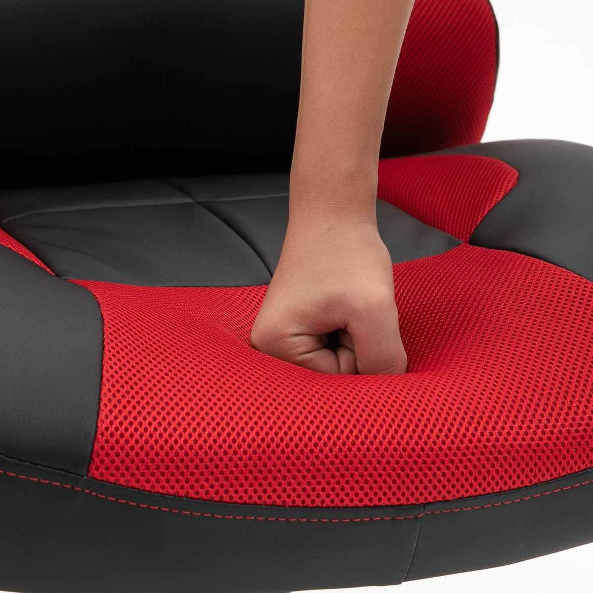 Aosom Ergonomic Swivel Recliner Height Adjustable Racing Office Gaming Chair in Faux Leather, image 4
