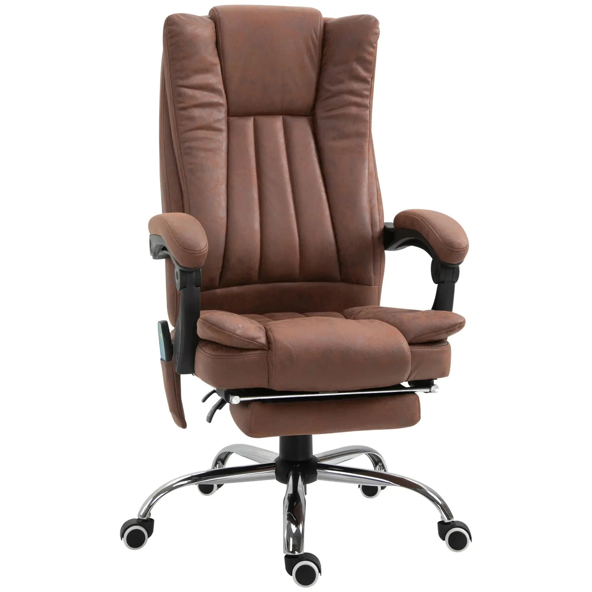 Aosom Micro Fiber Massage Office Chair with 6 Point Vibration, image 2
