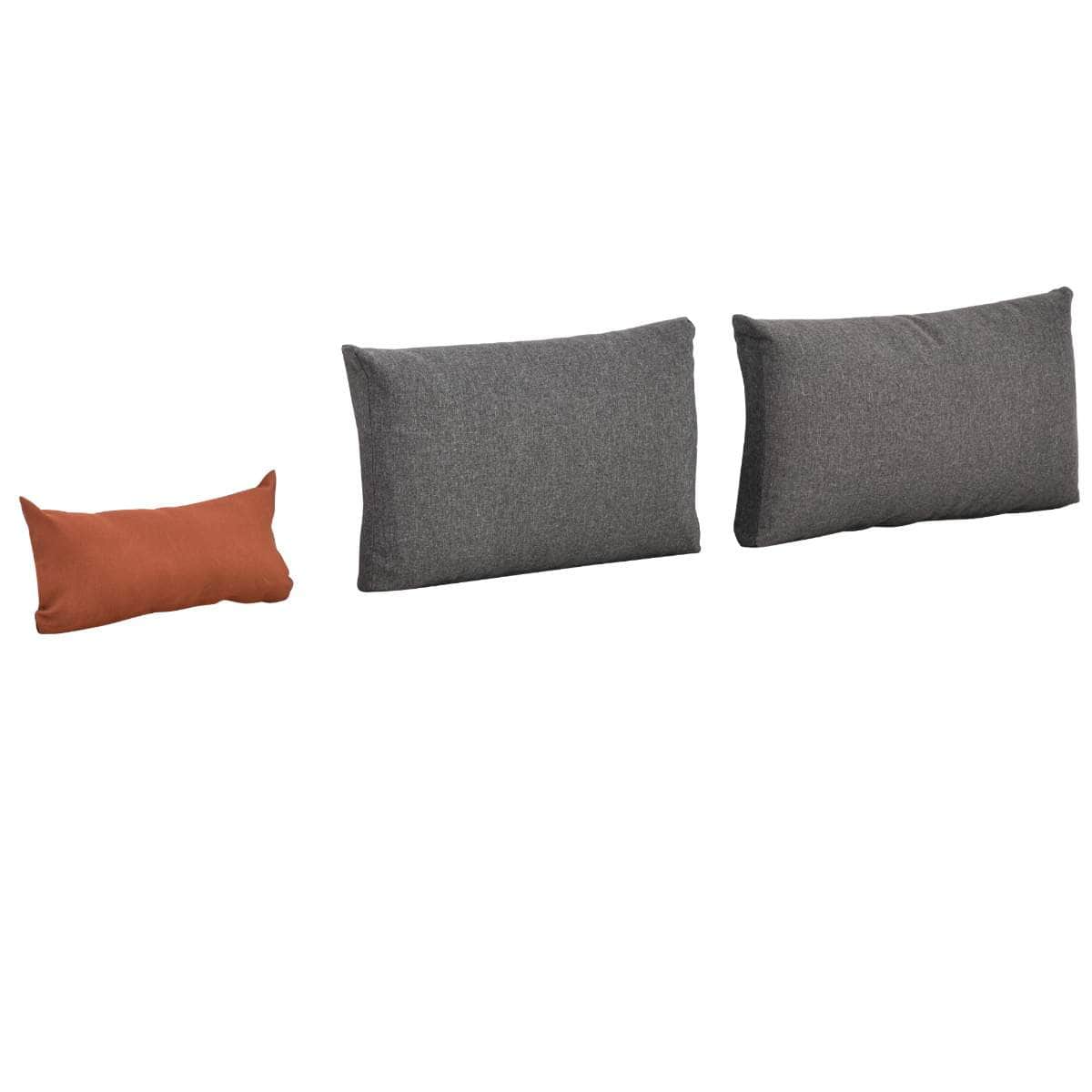 Aosom 3 Piece Modern Outdoor Patio Hand Woven Rattan Wicker Sectional Sofa with Coffee Table, image 20