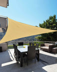 Aosom 10ft Triangle Canopy Sun Shade Sail Canopy with Carrying Bag, image 8