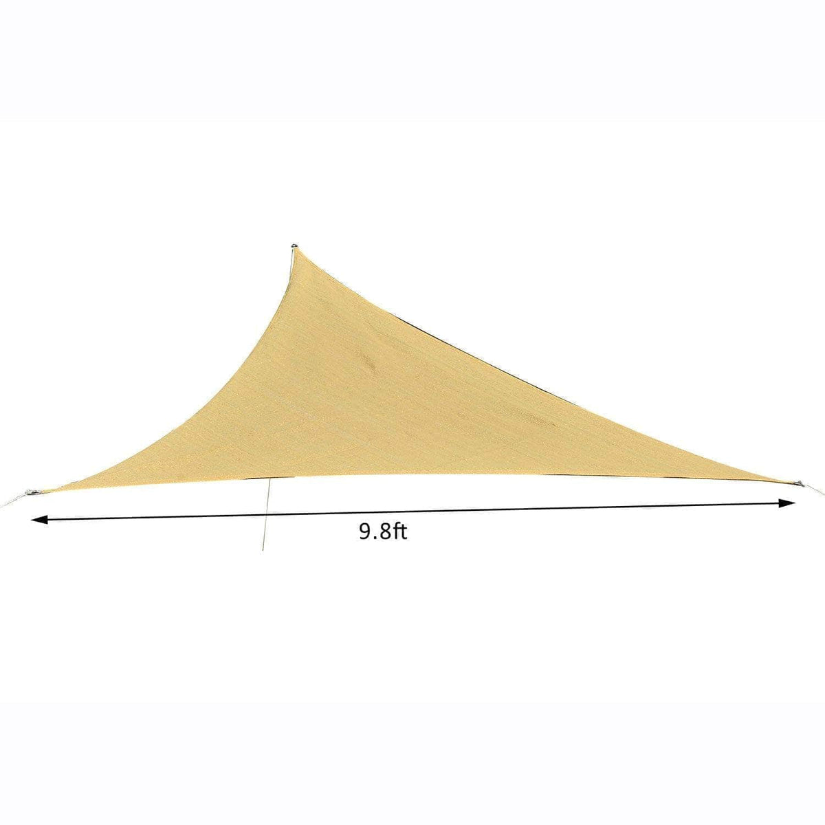 Aosom 10ft Triangle Canopy Sun Shade Sail Canopy with Carrying Bag, image 9