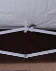 Aosom 10ft x 10ft Gazebo Canopy Portable Outdoor Folding Pop Up Tent, image 13