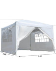 Aosom 10ft x 10ft Gazebo Canopy Portable Outdoor Folding Pop Up Tent, image 5