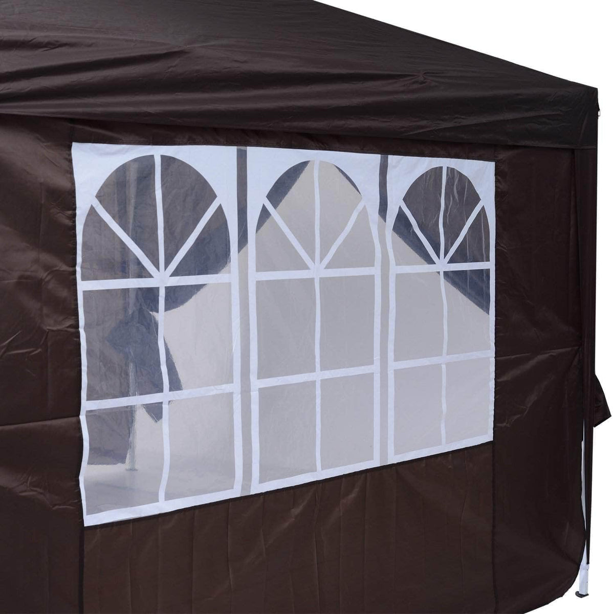 Aosom 10ft x 10ft Gazebo Canopy Portable Outdoor Folding Pop Up Tent, image 16