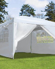 Aosom 10ft x 10ft Gazebo Canopy Portable Outdoor Folding Pop Up Tent, image 1