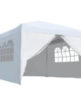Aosom 10ft x 10ft Gazebo Canopy Portable Outdoor Folding Pop Up Tent, image 12