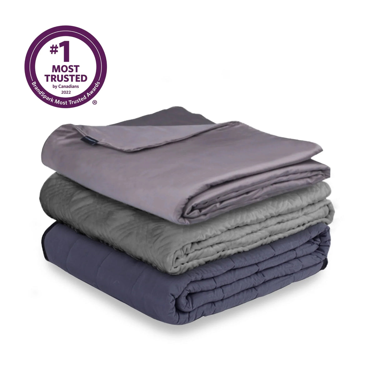 Hush Blankets Hush 2 in 1 Weighted Blanket Bundle: Iced &amp; Classic, image 8