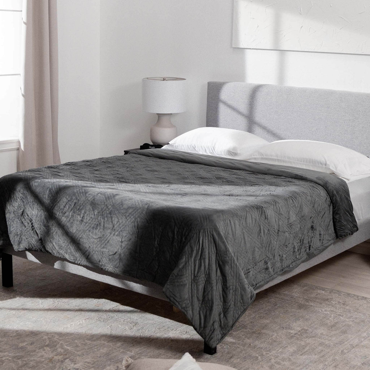 Hush Blankets Hush 2 in 1 Weighted Blanket Bundle: Iced &amp; Classic, image 9