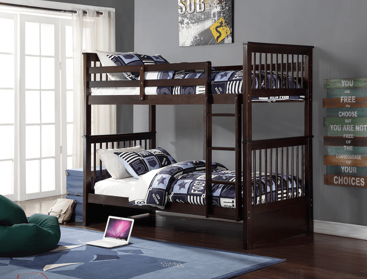 IFDC Mission Twin over Twin Wooden Bunk Bed, image 4
