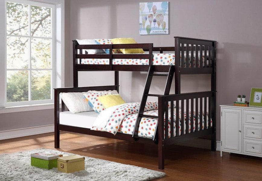 IFDC Tofino Twin over Full Wooden Bunk Bed, image 3