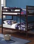 IFDC Tofino Twin over Twin Wooden Bunk Bed, image 1