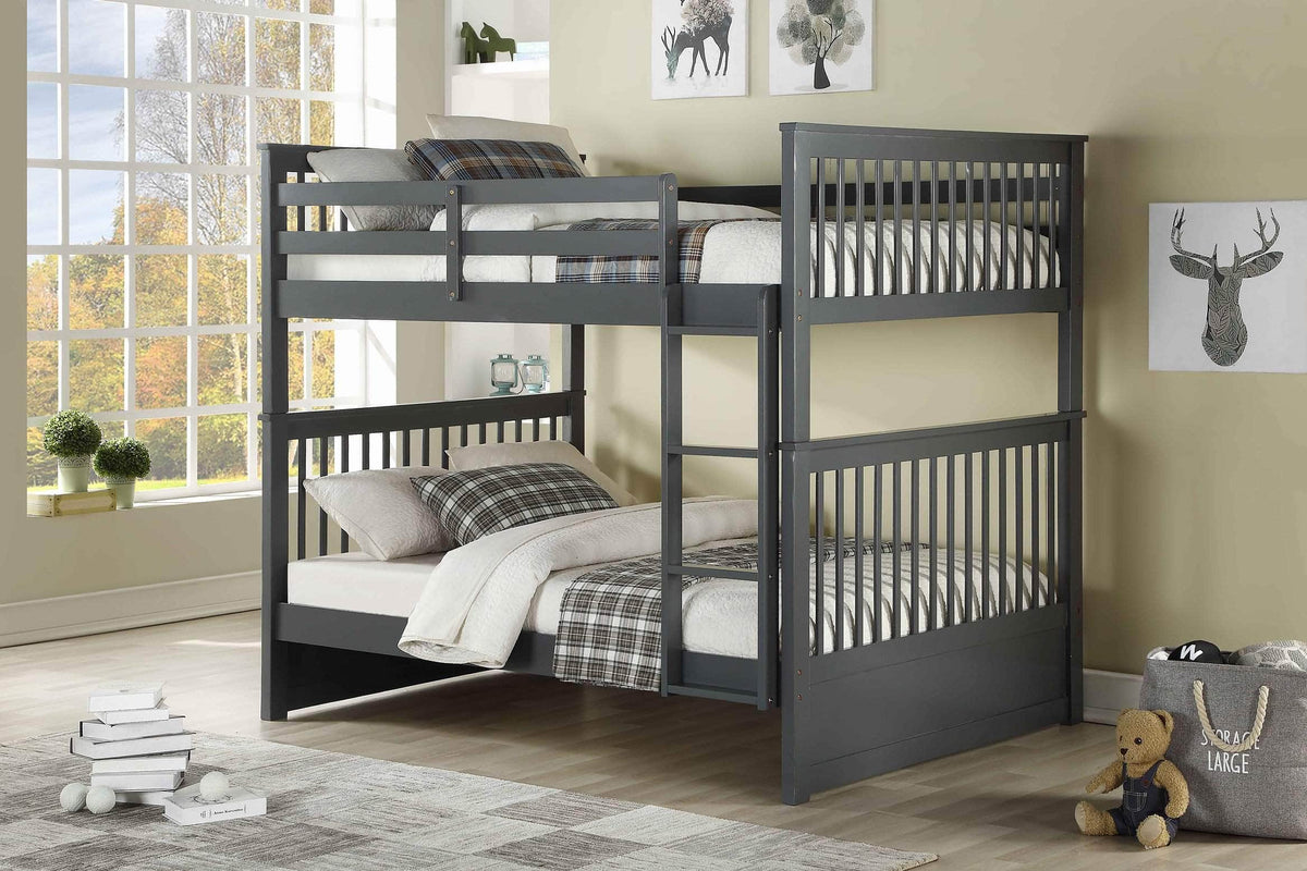 IFDC Mission Full over Full Wooden Bunk Bed, image 2