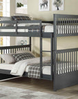 IFDC Mission Full over Full Wooden Bunk Bed, image 2