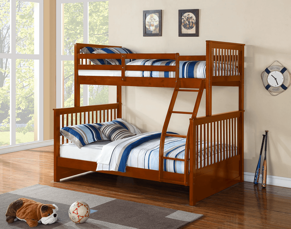 IFDC Mission Twin over Full Wooden Bunk Bed, image 3