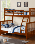 IFDC Mission Twin over Full Wooden Bunk Bed, image 3