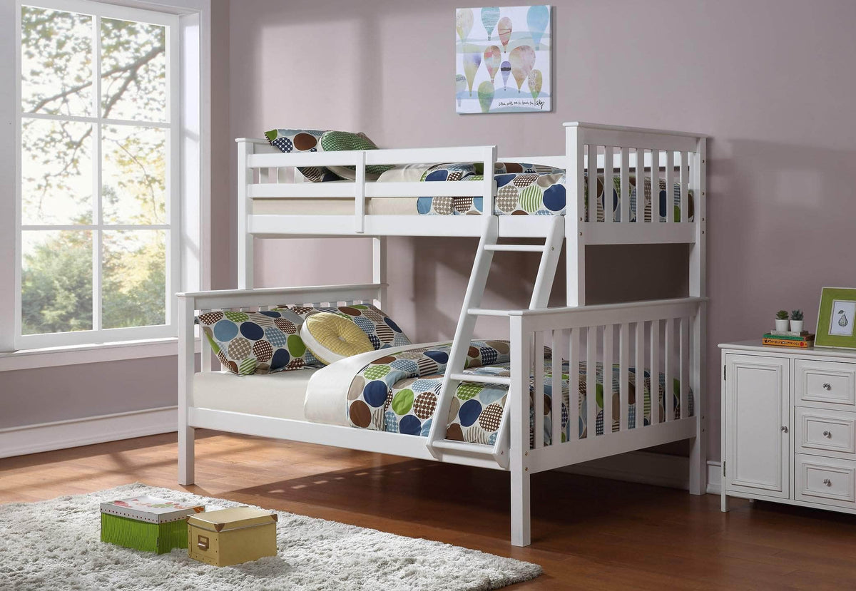 IFDC Tofino Twin over Full Wooden Bunk Bed, image 2