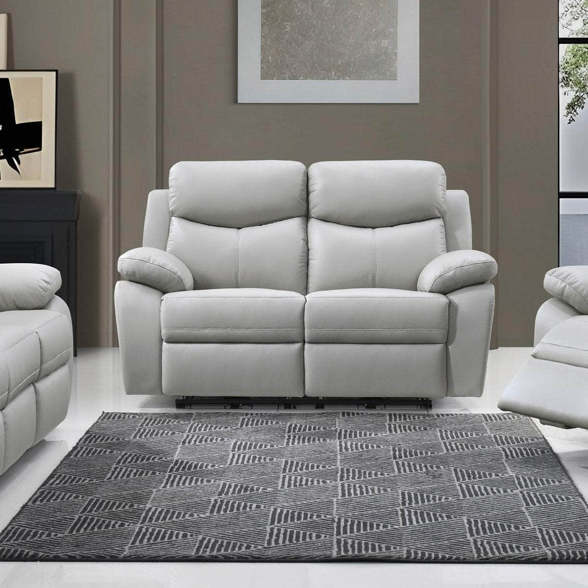 IFDC Beaumont Power Reclining Living Room Collection in Leather Match, image 4