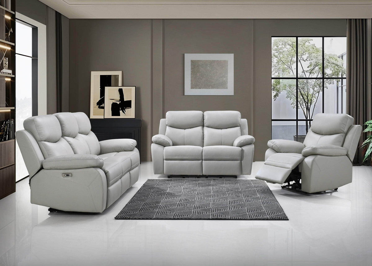 IFDC Beaumont Power Reclining Living Room Collection in Leather Match, image 1