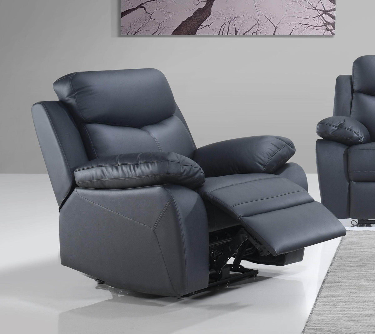 IFDC Whitby Power Reclining Sofa, Loveseat and Chair Set in Leather Match, image 5