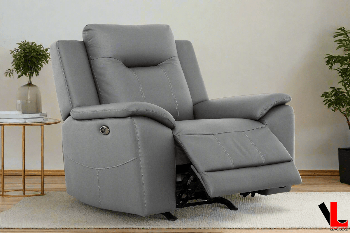 Levoluxe Avante 41" Jaxxon Steel Power Rocker Reclining Chair, image 2