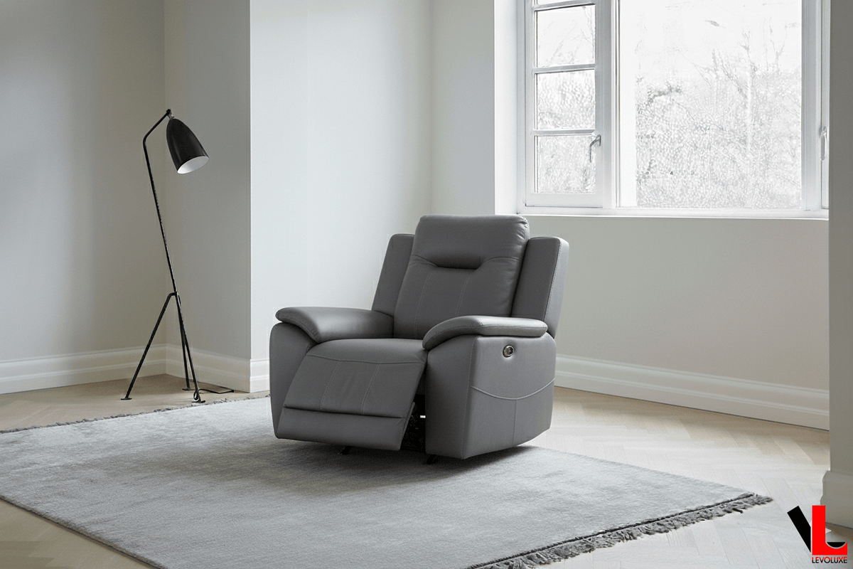 Levoluxe Avante 41" Jaxxon Steel Power Rocker Reclining Chair, image 1