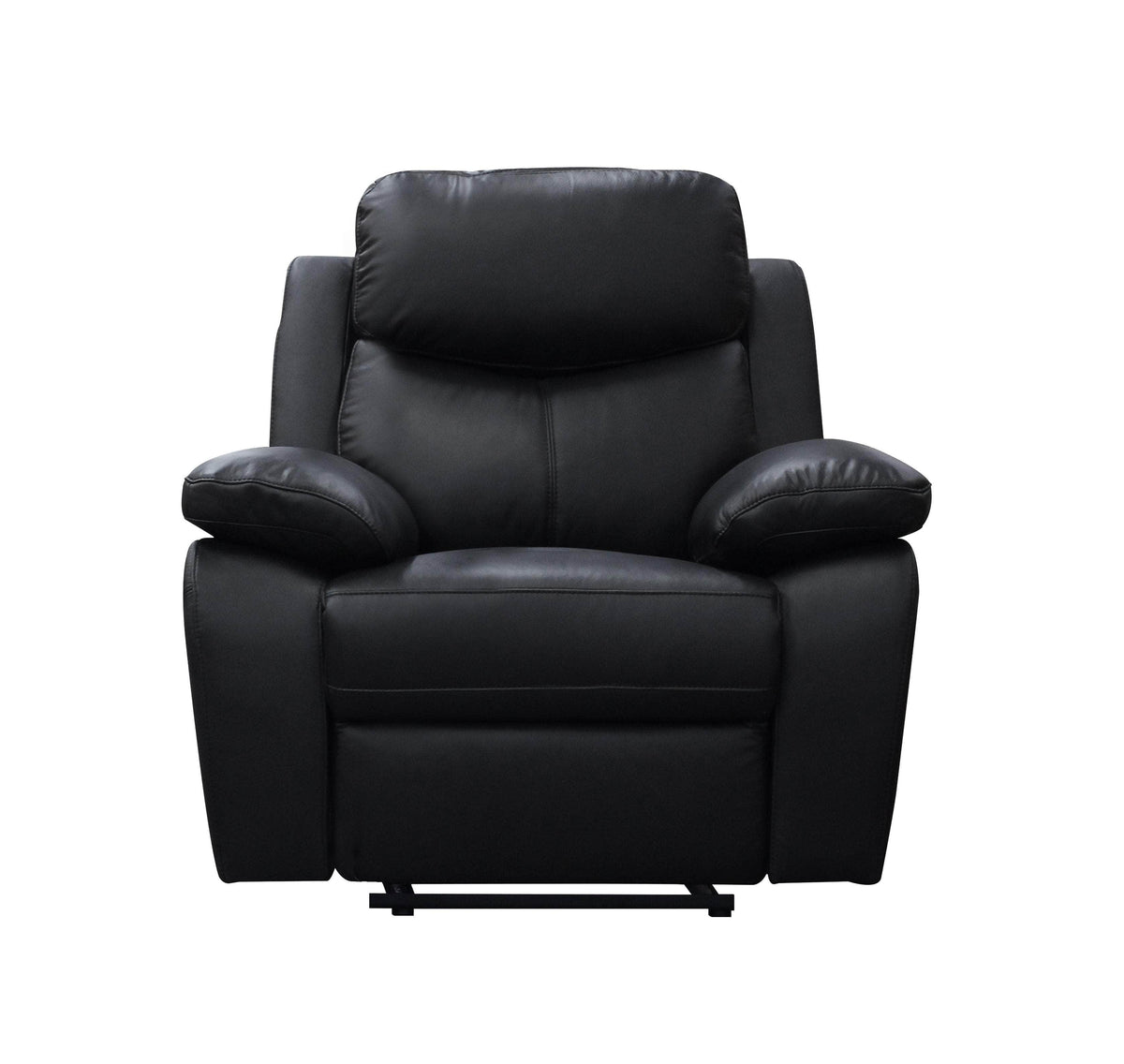 Levoluxe Aveon 38.5" Pillow Top Arm Reclining Chair in Leather Match, image 3