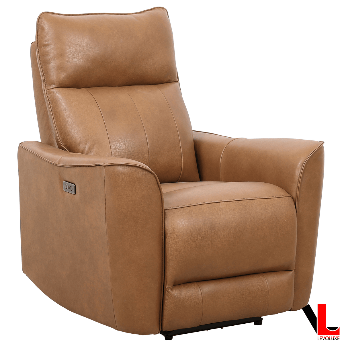 Levoluxe Conrad 36" Zero Gravity Power Reclining Chair in Leather Match, image 3
