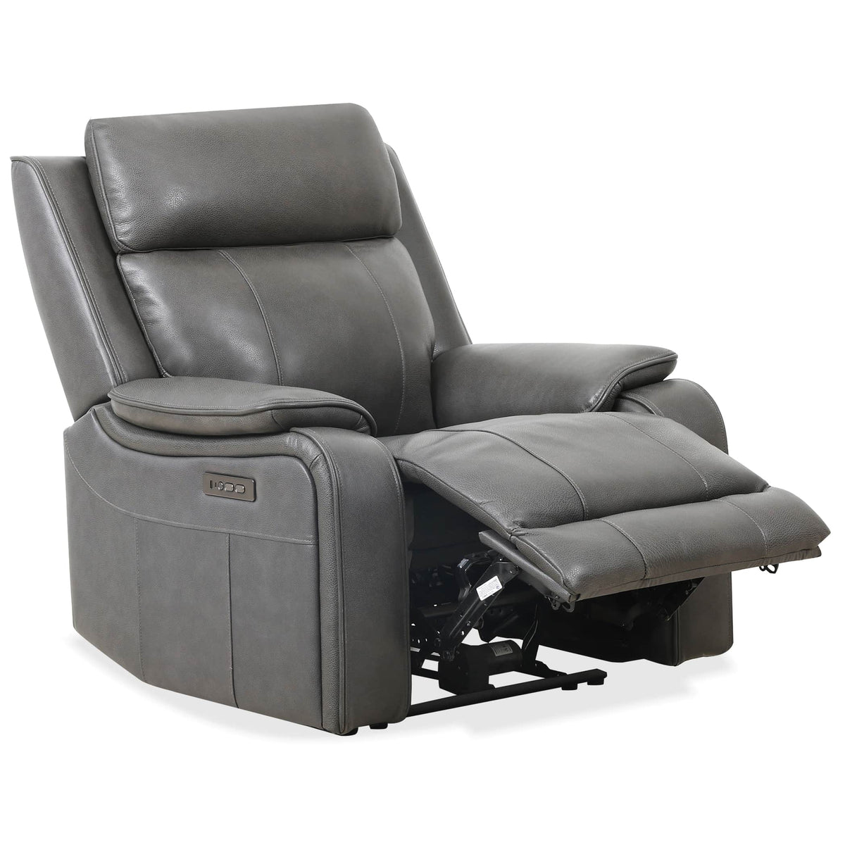 Levoluxe Brindle 36.5" Leather Match Power Reclining Chair, image 2