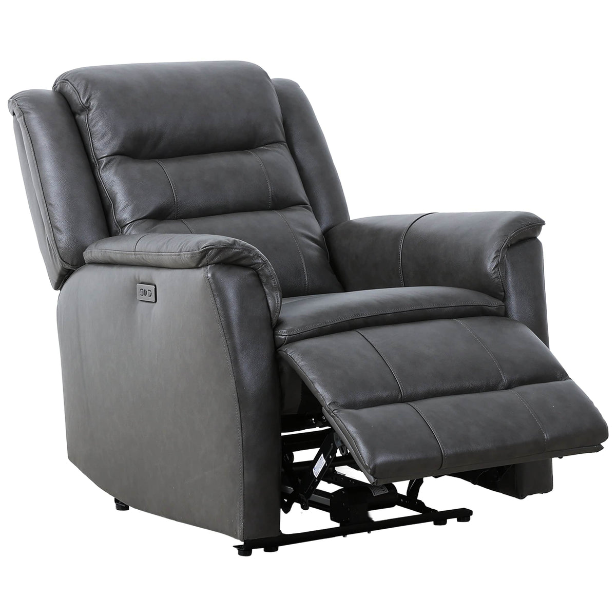 Levoluxe Carter 35" Power Reclining Chair in Leather Match, image 3